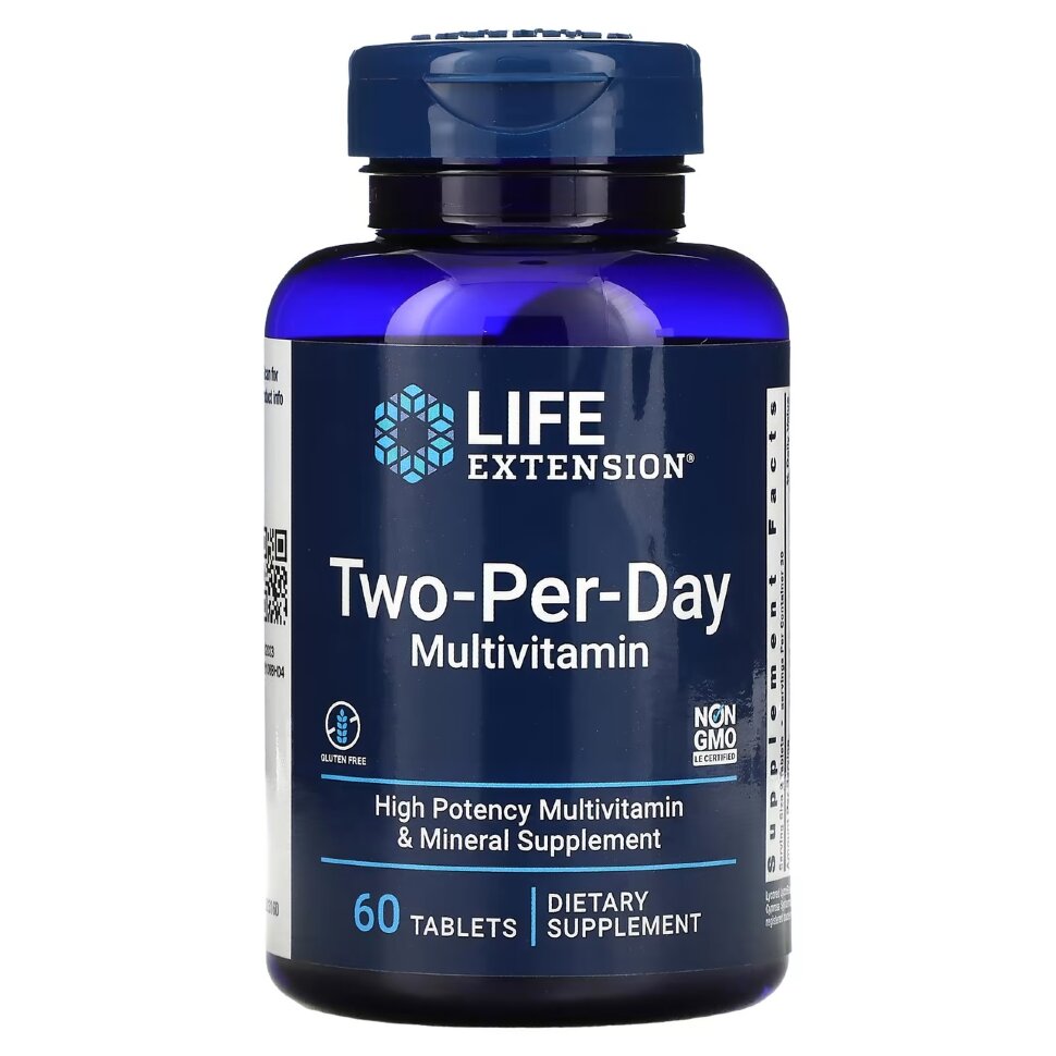Two-Per-Day Multivitamin (60 Tab)