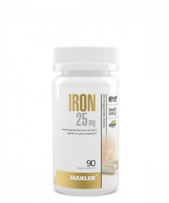Maxler Iron 25 mg. Bisglycinate Chelate (90 капс)