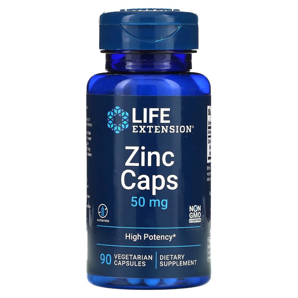 Life Extension Zinc Caps (90 капс.)