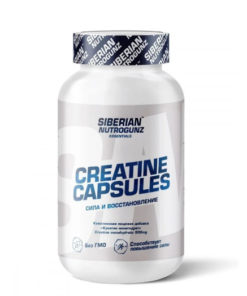 Siberian Nutrogunz Сreatine Monohydrate (120 капс.)