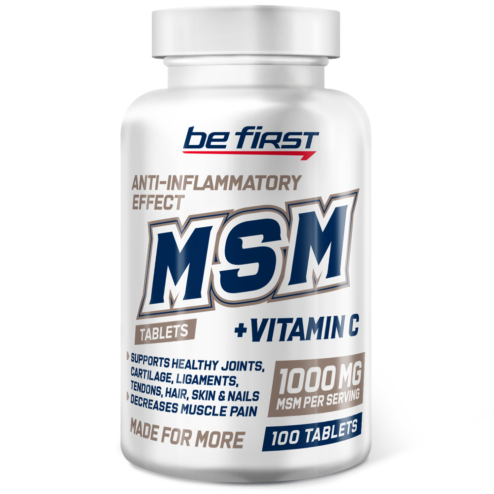MSM 1000mg+vitamin C (100таб)