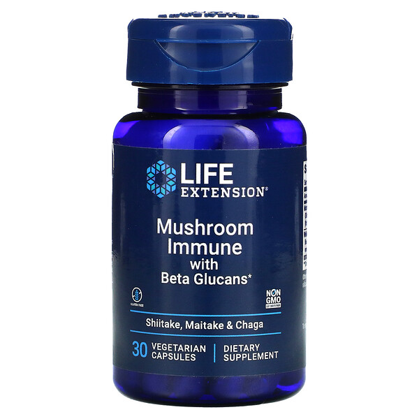 Mushroom Immune with Beta Glucans (30 veg.caps)