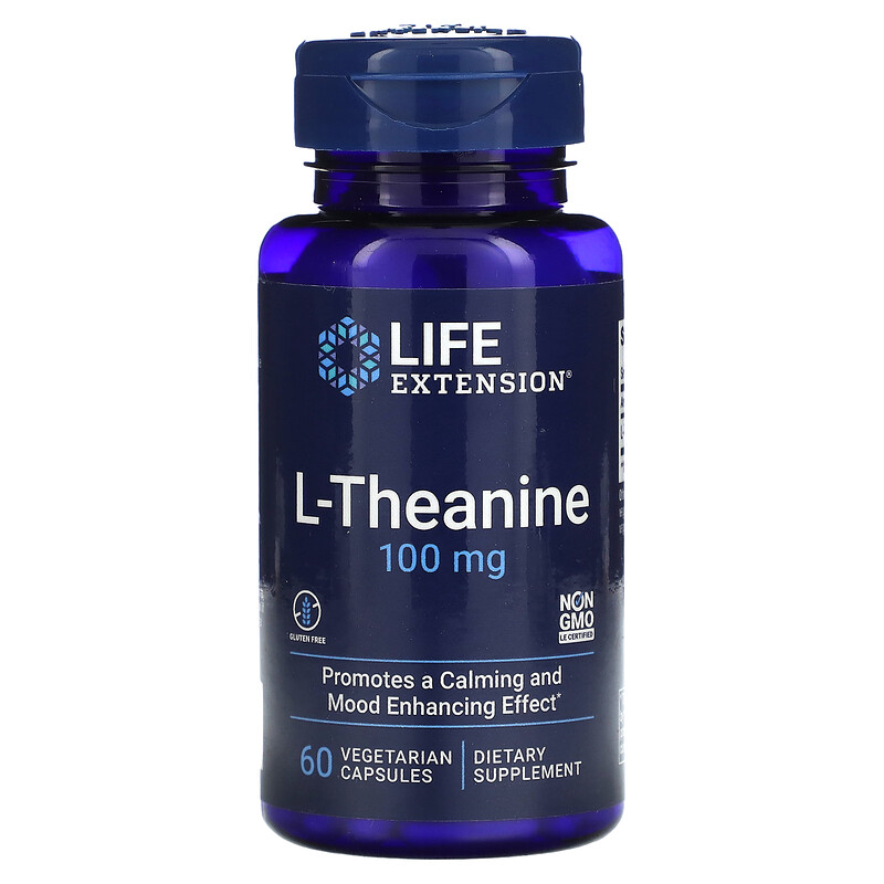 L-Theanine 100 mg (60 caps)