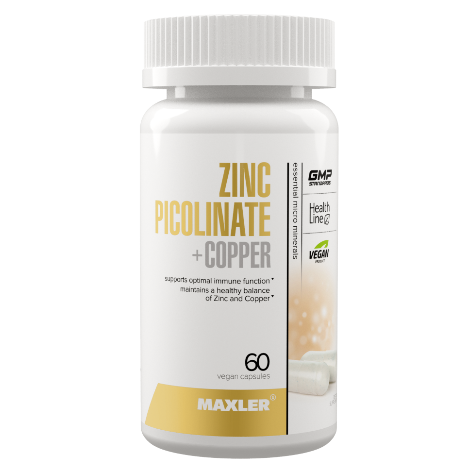 Maxler Zinc Picolinate + Copper (60 вег.капс.)