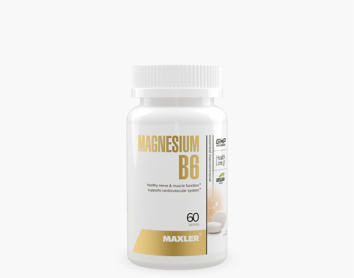 Maxler Magnesium B6 (60 таб.)