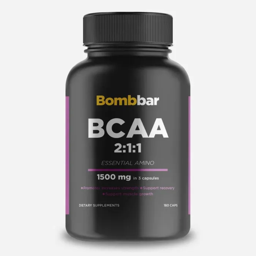 Bombbar BCAA Capsules (180 капс.)