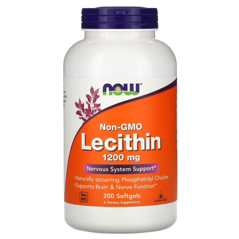 Lecithin 1200 mg Non-Gmo (200 капс)