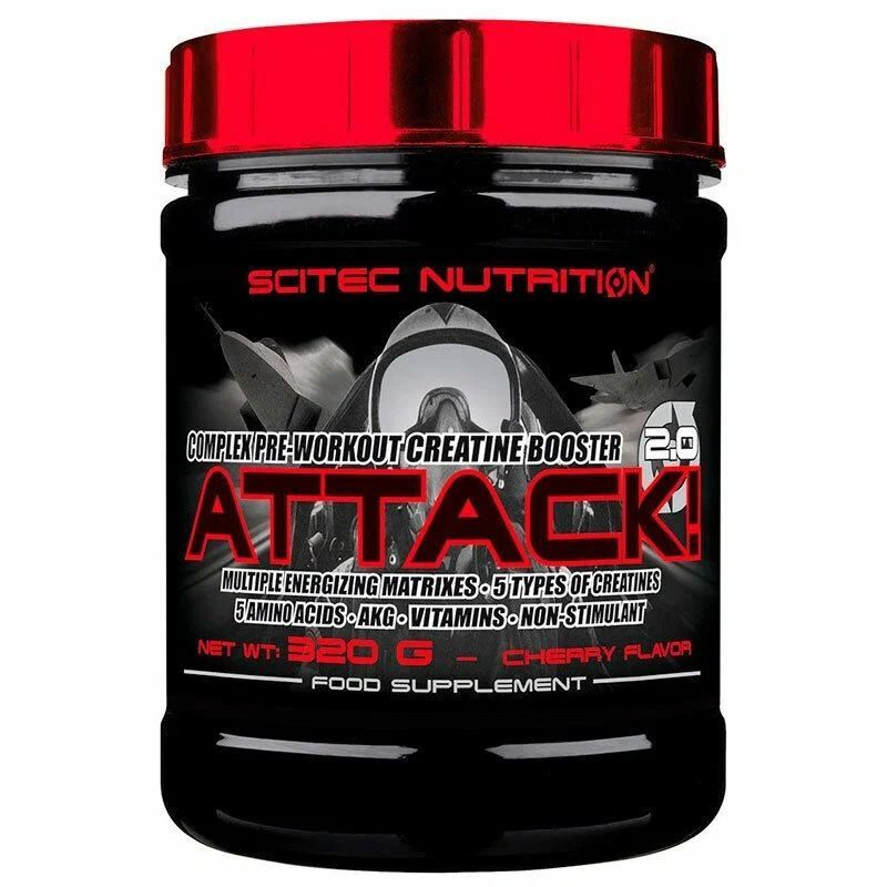 Scitec Nutrition Attack 2.0 (320 гр)