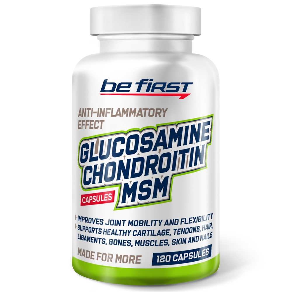 be first glucosamine ch msm 120kaps.jpg Be first Glucosamine Chondroitin MSM (120 капс)