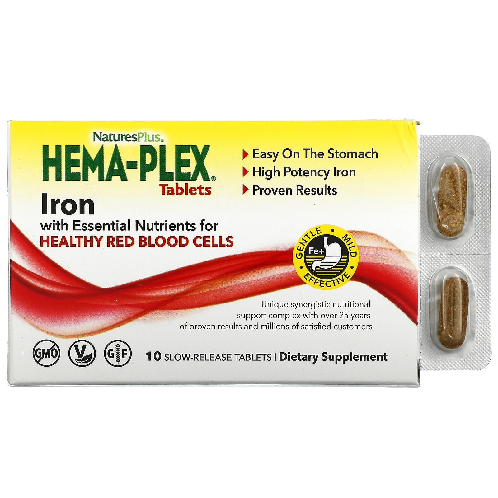 Nature's Plus Hema Plex (10 таб.)