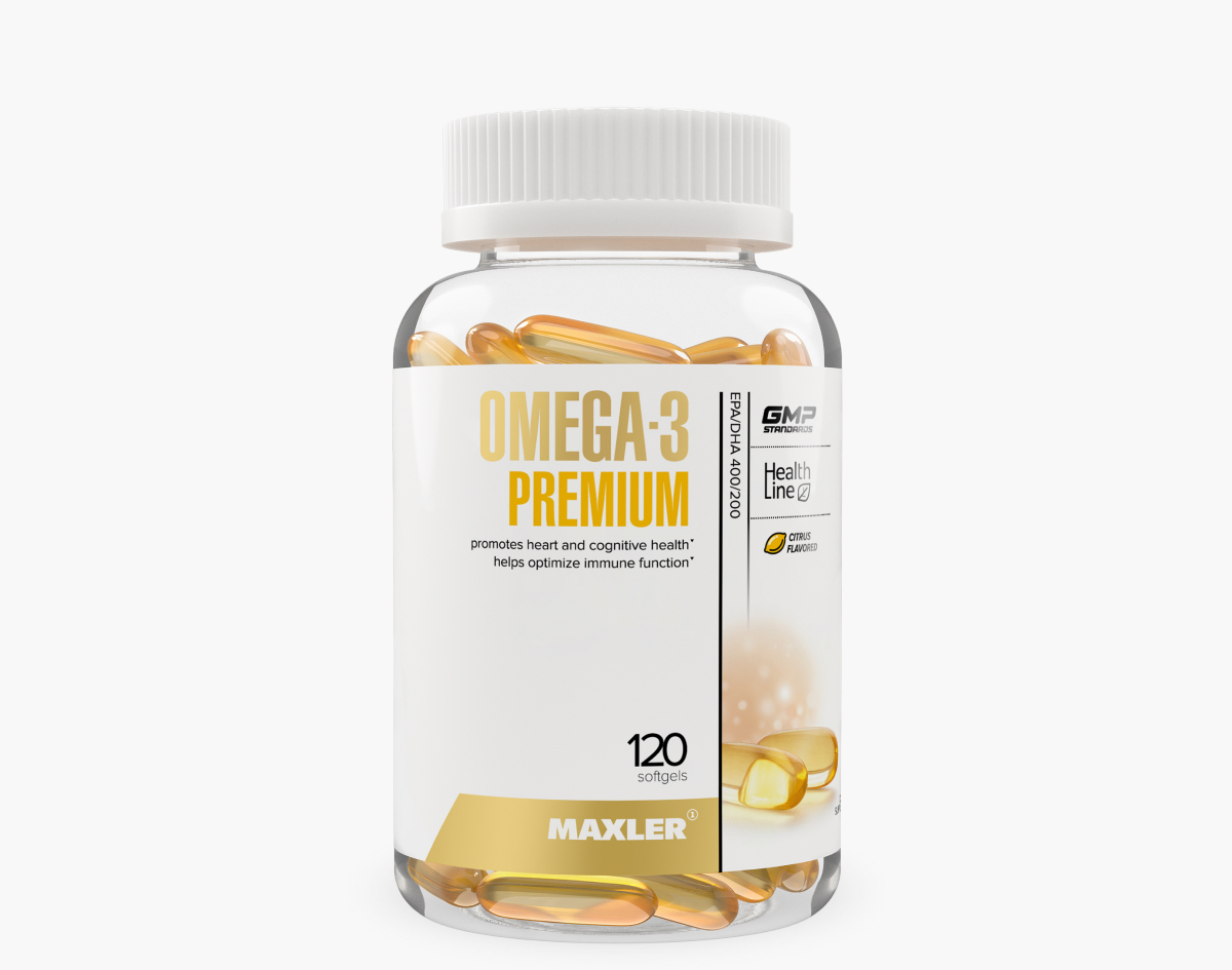 maxler omega premium 120.jpg Maxler Omega-3 Premium (120 капс.)