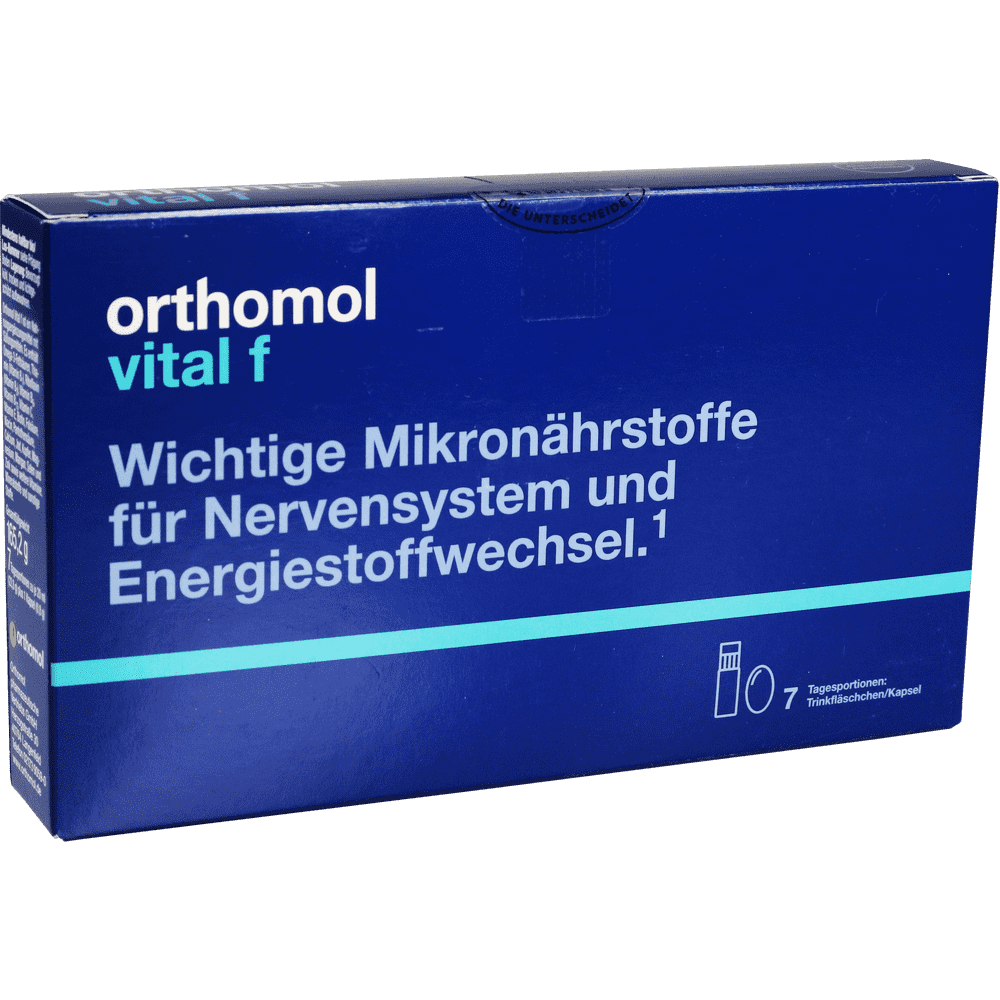 Orthomol Vital F (питьевая бутылка+капсулы) (7 шт)