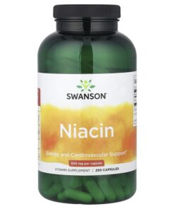 Swanson Niacin 500mg (250 капс)