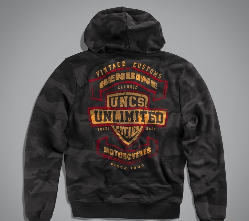 Толстовка "Vintage Camouflage" 17Z005