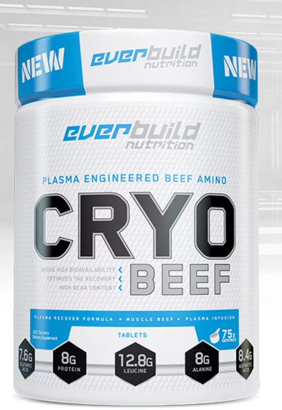 cryo beef.png Everbuild Nutrition Cryo Beef Amino 8000mg (300 таб.)