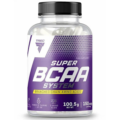 Trec Nutrition Super BCAA System (150 капс)