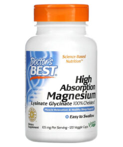 Doctor's Best Magnesium Lysinate Glycinate (120 таб)