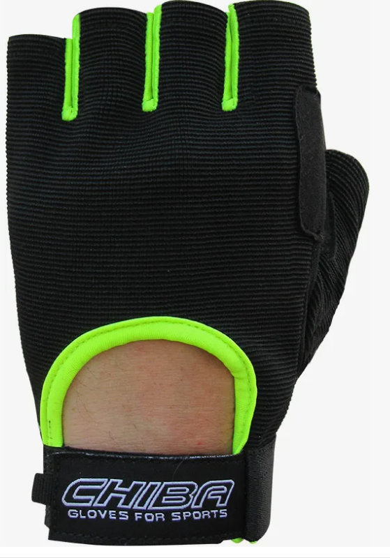 Перчатки 40416 (черный/неон)