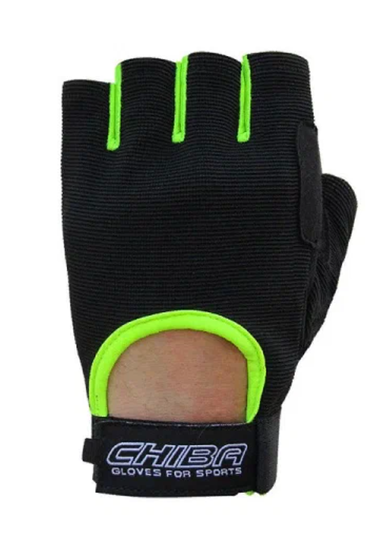 Перчатки 40517 (черный/неон)