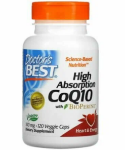 Doctors Best High Abs CoQ10 100 mg (120 капс.)