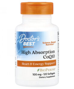 Doctors Best High Abs CoQ10 100 mg (120 капс.)