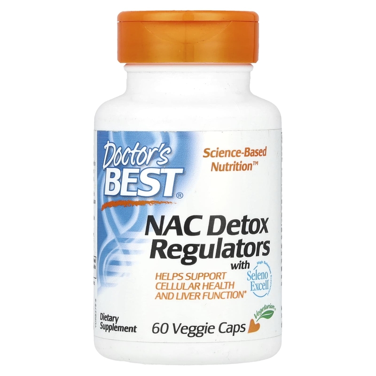 Doctor's Best NAC Detox Regulators (60 капс)