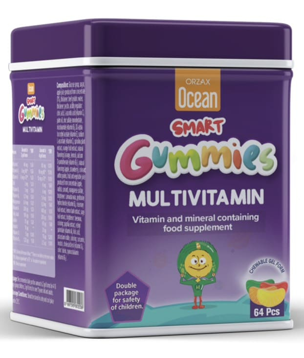 Orzax Smart Gummies Multivitamin (64 мармеладки)