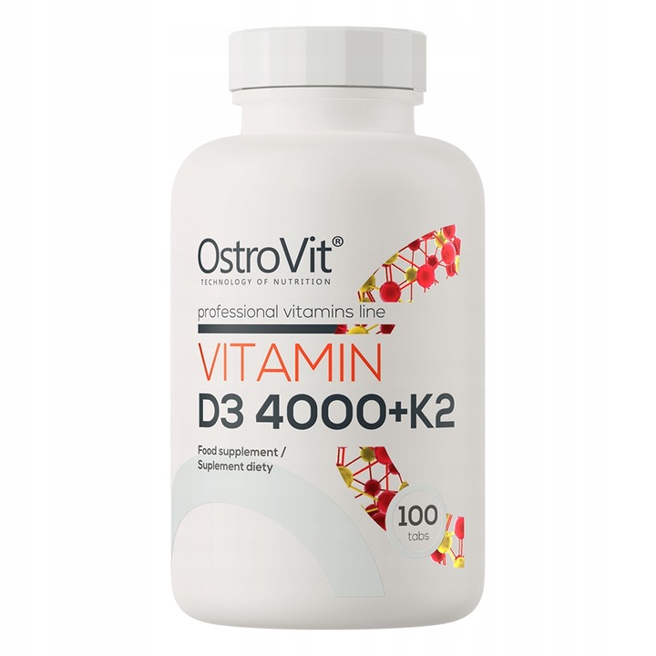 Ostrovit Vitamin D3 4000 IU + K2 (100 таб.)