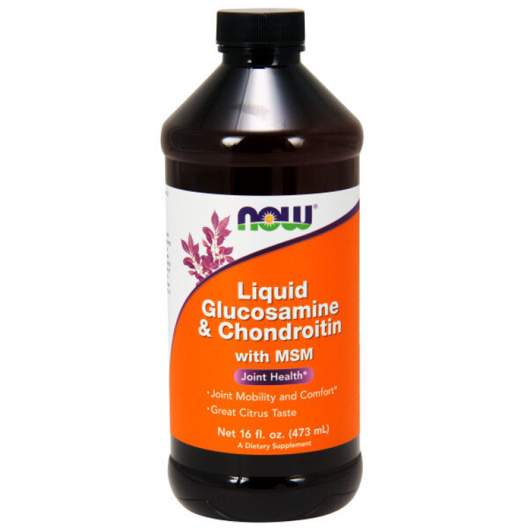 Now Liquid Glucosamine & Chondroitine (437 мл)