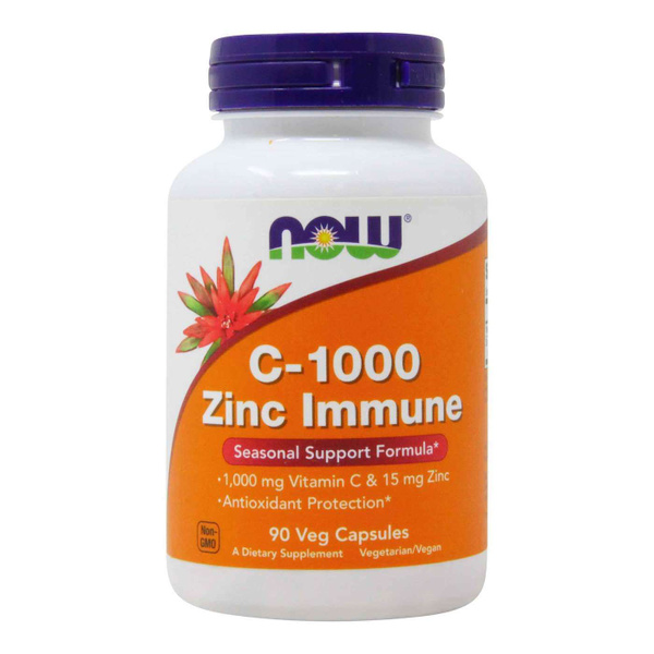 Now C-1000 Zinc Immune (90 капс)