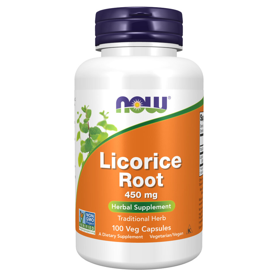 Now Licorice root 450 mg (100 капс.)