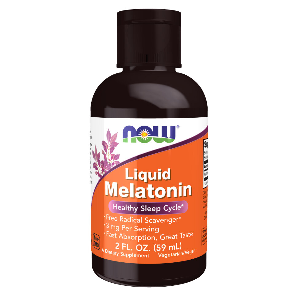 Now Liquid Melatonin 3 mg (59 мл)