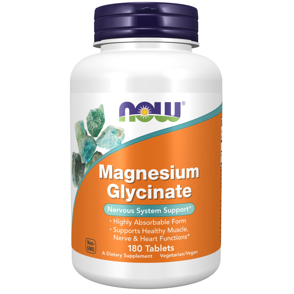 now magnesium glycinate.jpg Now Magnesium Glycinate (180 таб)