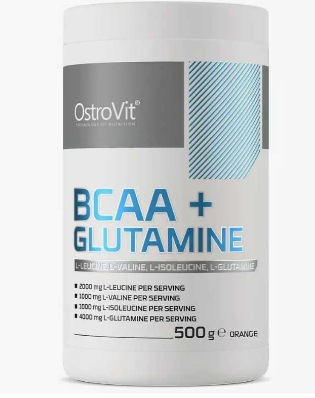 ostrovit bcaa glutamine 500.png Ostrovit BCAA + Glutamine