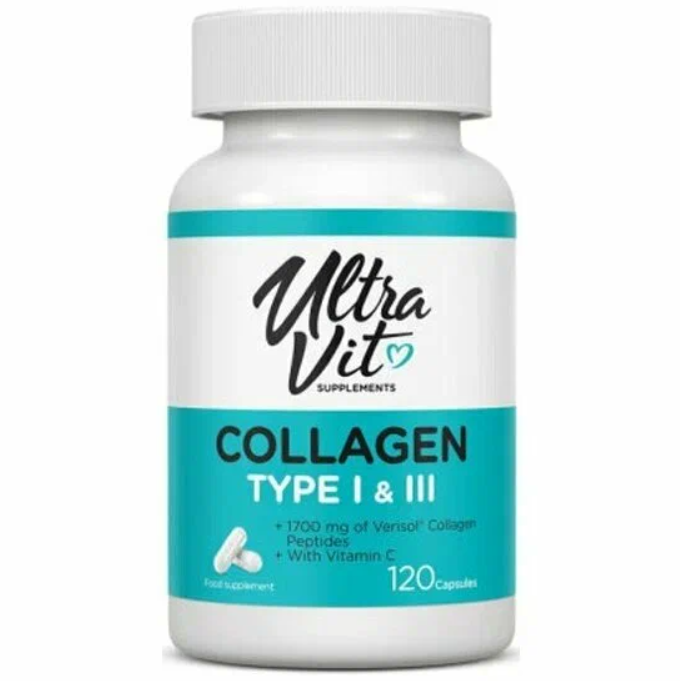 Ultra Vit Collagen Type l & lll (120 капс.)
