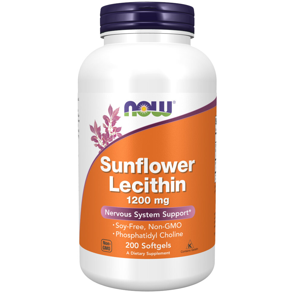 Sunflower Lecithin 1200 mg (200 гел.капс)