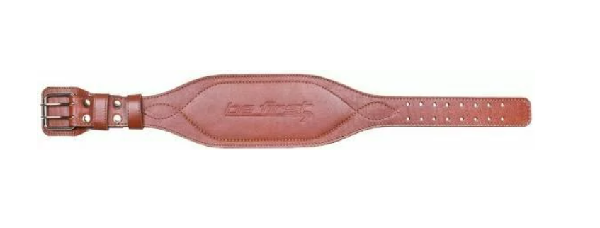 Пояс тяжелоатлетический кожаный коричневый арт.811