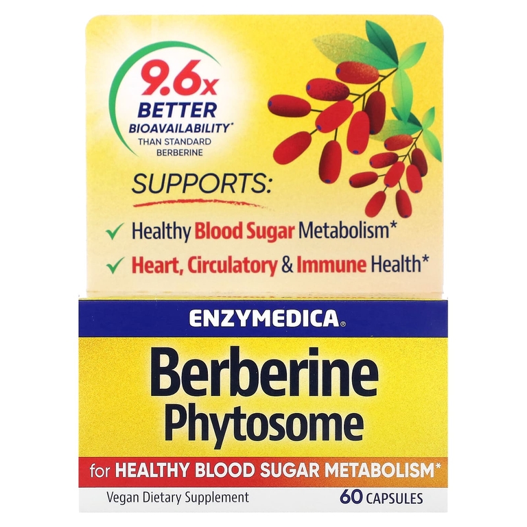 Enzymedica Berberine Phytosome (60 капс)