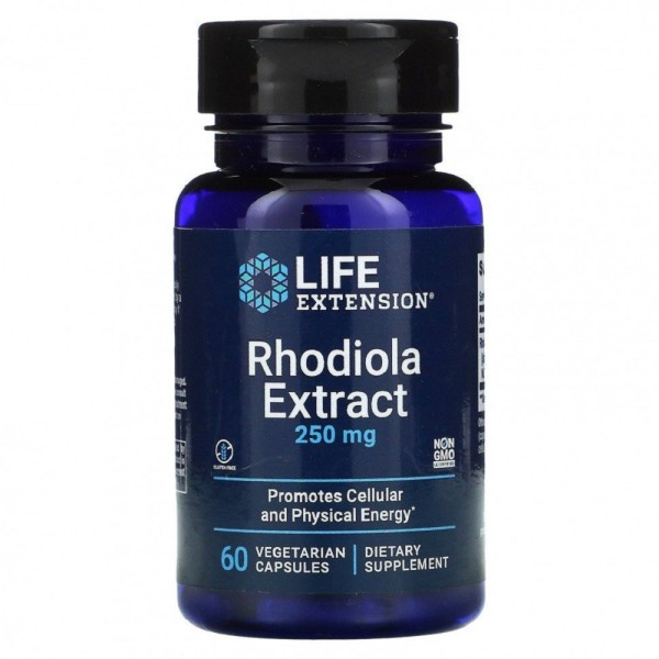 Rhodiola Extract (3% Rosavins) 250 mg (60 капс)