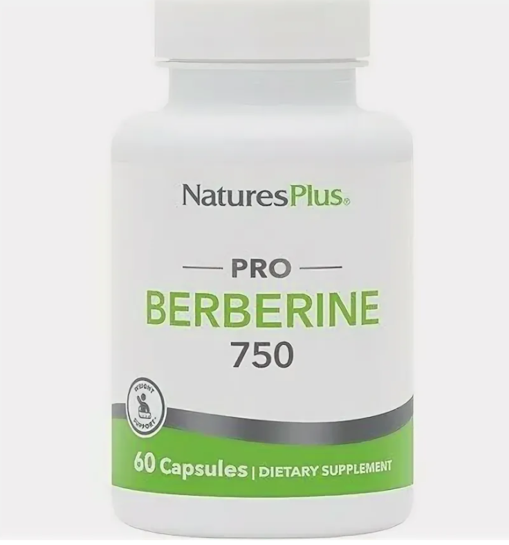 Natures Plus Pro Berberine 750 mg (60 капс)