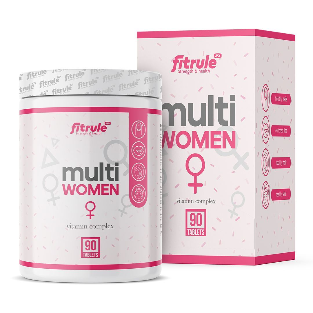 fitrule multiwomen 90 tab.jpg FitRule Мультивитамины для женщин MultiWomen (90 таб)