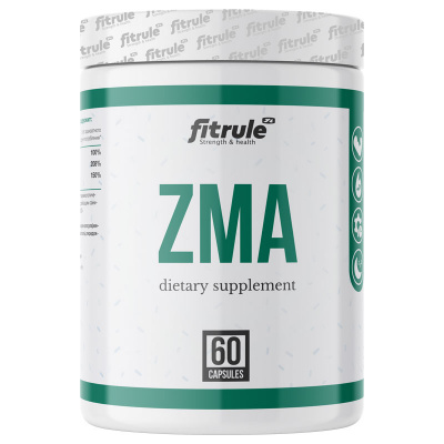 FitRule ZMA (Mg 400 + Zinc 25 + B6 3) (60 капс)