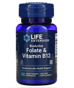 Life Extension Bioactive Folate & Vitamin B12 (90 капс)