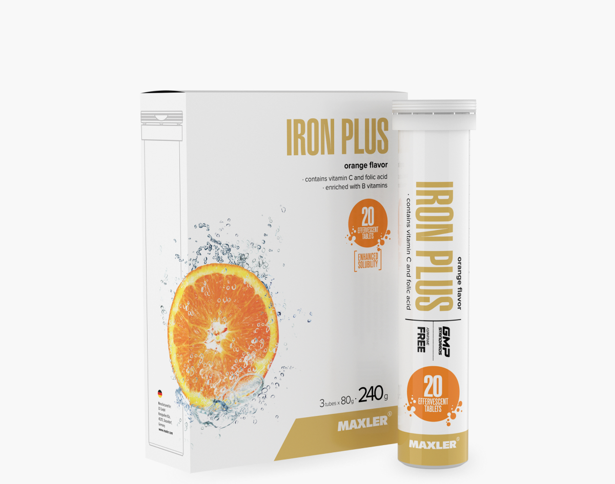 Maxler Iron Plus (20 шип. таб.)
