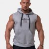 Безрукавка с капюшоном 197(серый)