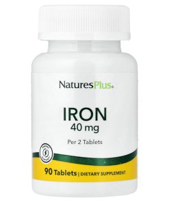 Nature's Plus Iron 40 mg (90 таб.)