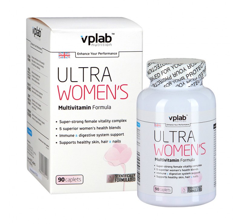 1487fe9654be130e1e584e3d1d87b14e.jpg VP Laboratory Ultra Women's Multivitamin Formula (90 капс)