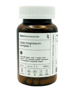 Pure Nutraceuticals Triple Magnesium Complex+ (120 капс)