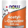 Now Acetyl l-carnitine 500 мг (50 капс.)