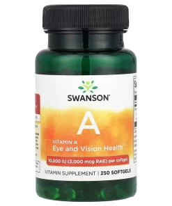Swanson Vitamin A 10000 IU (250 капс)